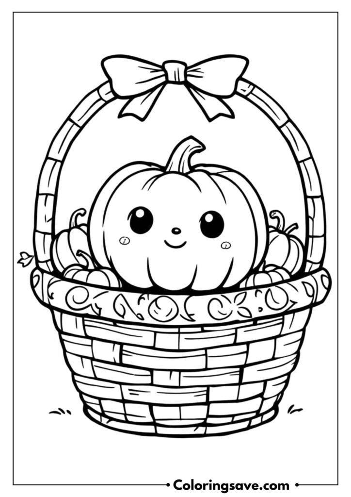 50 75+ Free Cute Pumpkin Coloring Pages for Kids (Printable PDF ...
