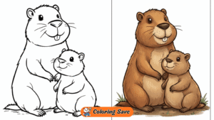 Capybara Coloring Pages (Free PDF Printables)