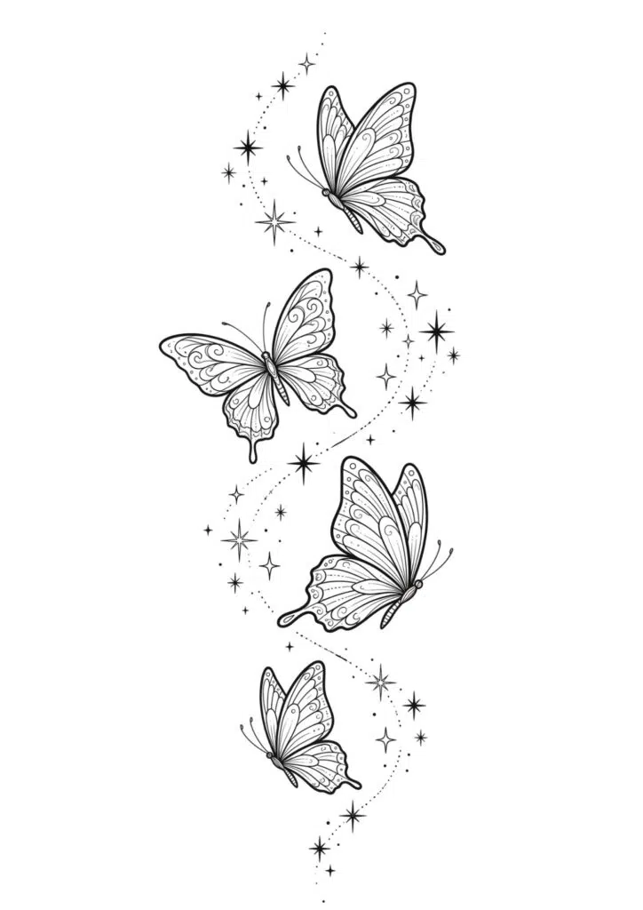 Butterfly Tattoo on Arm
