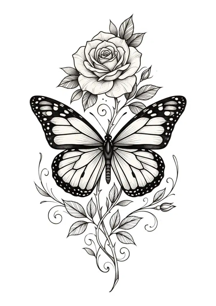 Butterfly Tattoo on Wrist