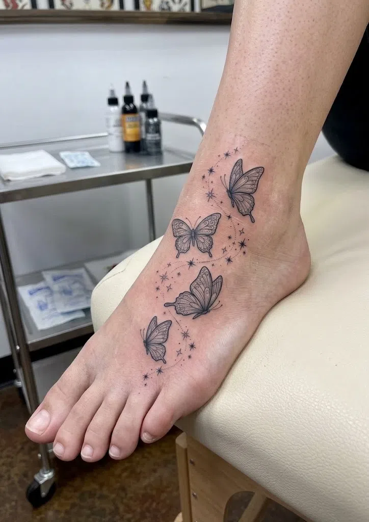 Butterfly Tattoo on Arm
