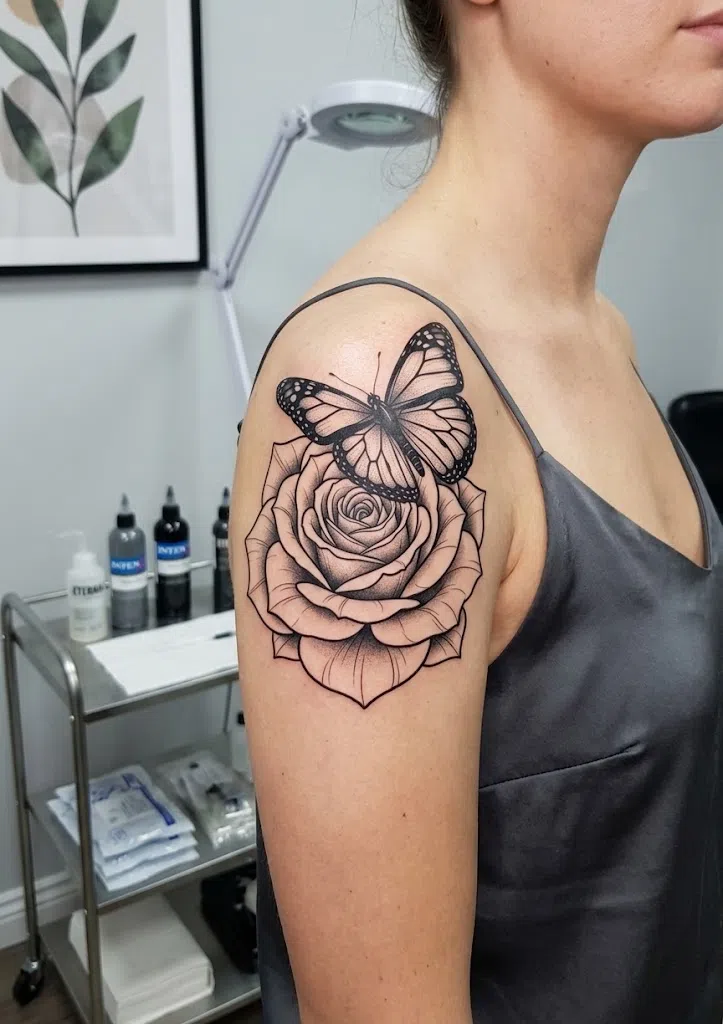 Monarch Butterfly Tattoo